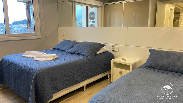 Apt Novo Moderno e Completo! 250 mt rua coberta no centro de