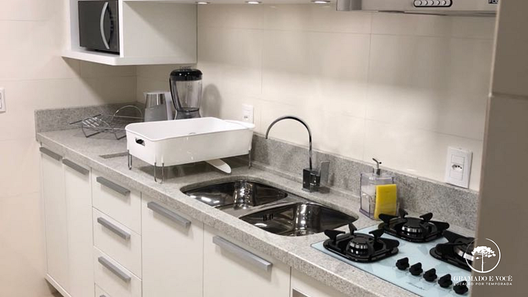 Apt Novo Moderno e Completo! 250 mt rua coberta no centro de
