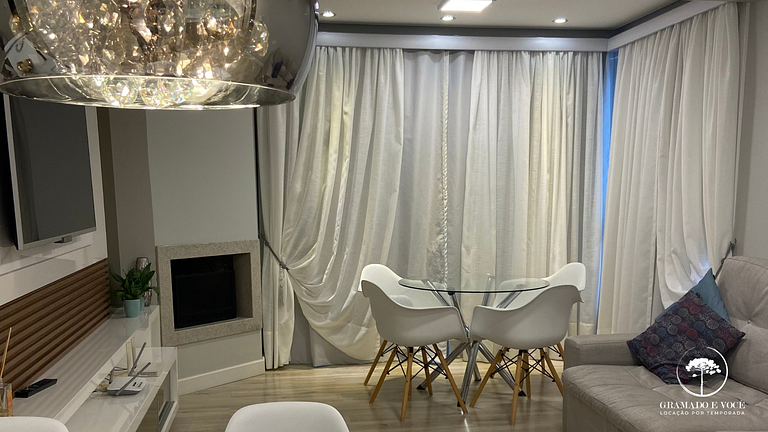 Apt Novo Moderno e Completo! 250 mt rua coberta no centro de