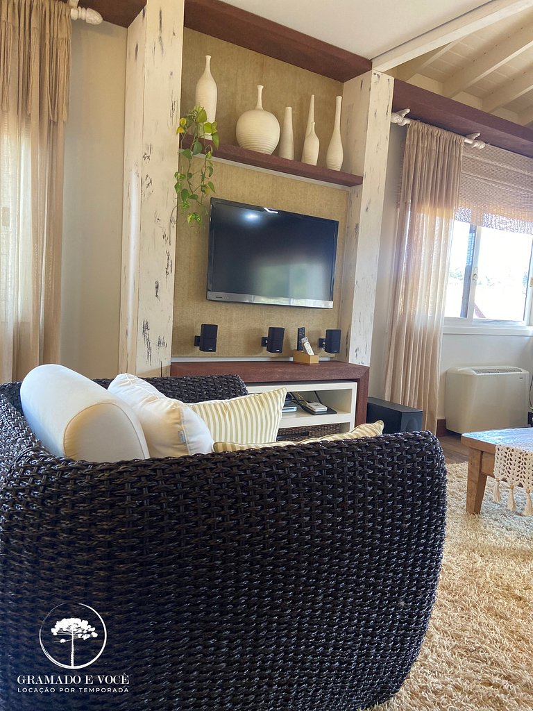 Apt dos Sonhos em Gramado 400mt Lago Negro!!!
