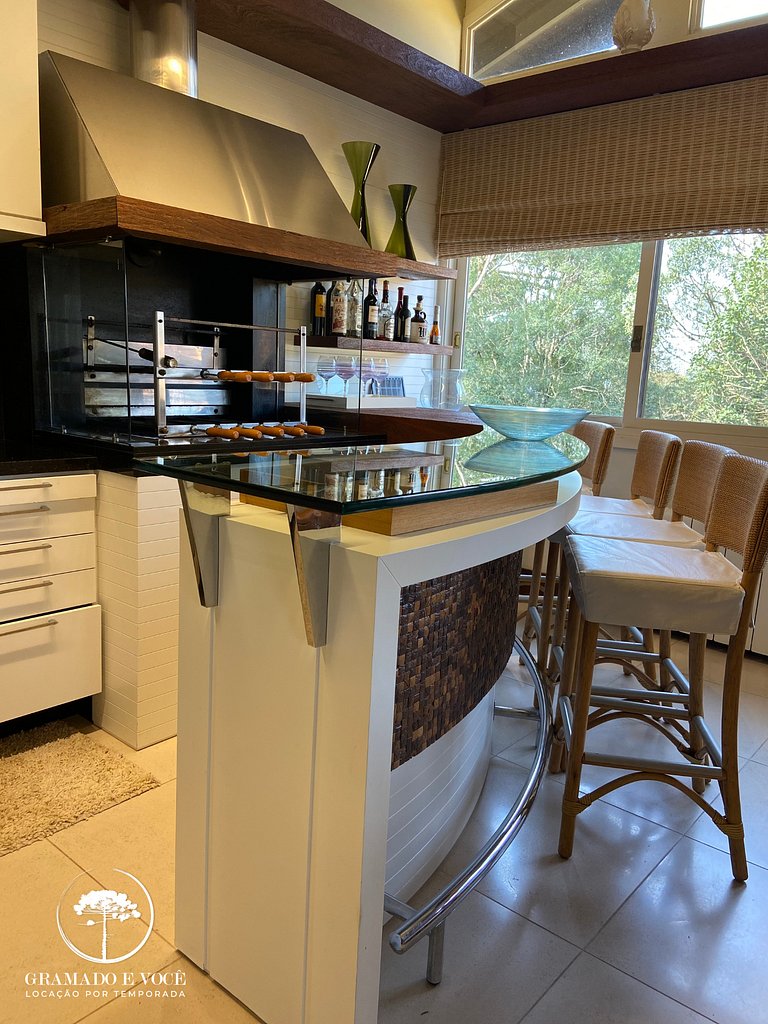 Apt dos Sonhos em Gramado 400mt Lago Negro!!!