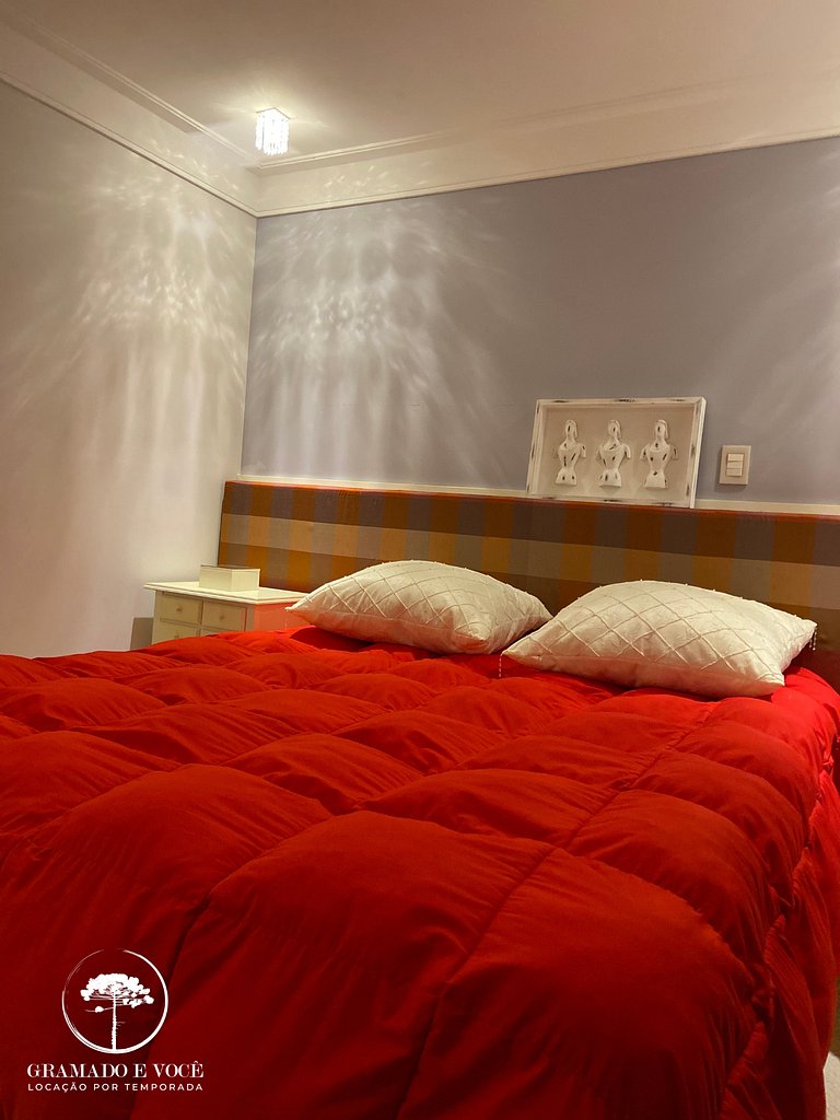 Apt dos Sonhos em Gramado 400mt Lago Negro!!!