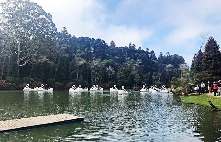 Apt dos Sonhos em Gramado 400mt Lago Negro!!!
