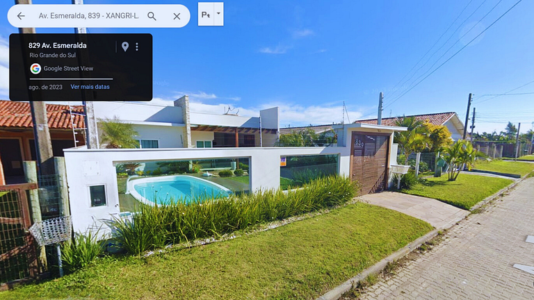 Paradise in Xangri-lá: beach house with a pool.