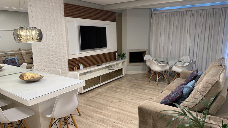 Apartamento nuevo centro Gramado vista magnífica
