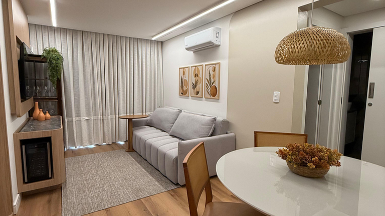 New apartment in Gramado Wax Museum and NbaPark.