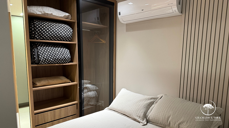 Apt moderno ao lado Parque Criamigos + Café 1° Dia