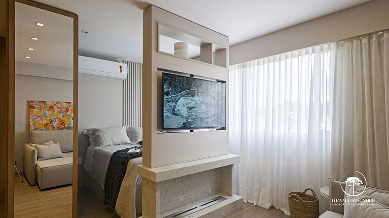 Apt moderno ao lado Parque Criamigos + Café 1° Dia