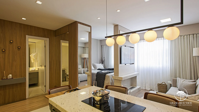 Modern apt next to Criamigos Park + coffee Day 1