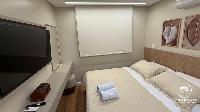 New apartment in Gramado Wax Museum and NbaPark.