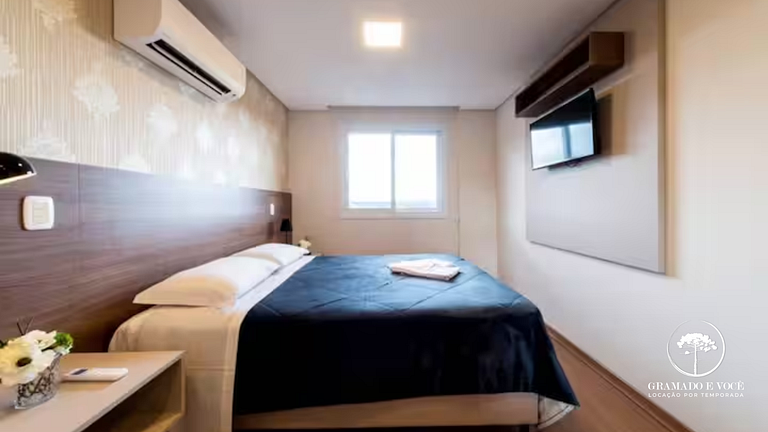 Apto 2 quartos próximo ao Criamigos em Gramado