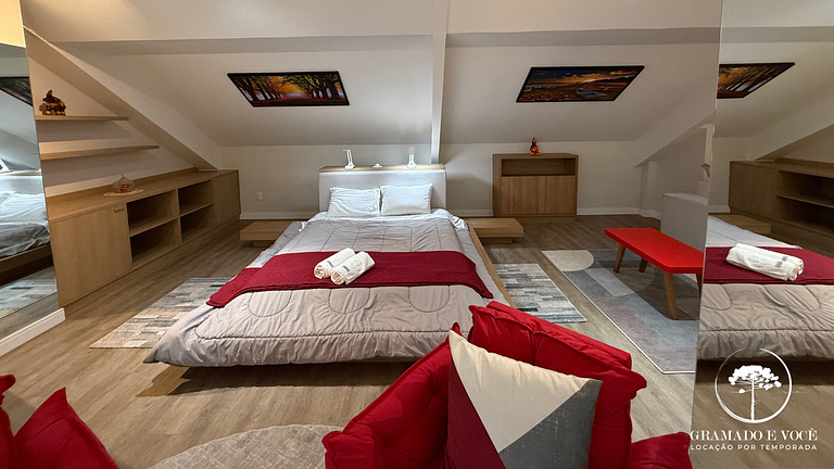 Luxury Apt with 3 Suites in Front of Rua Torta