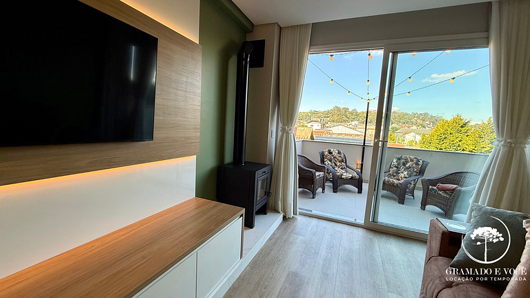 Apartamento moderno próximo parque Criamigos