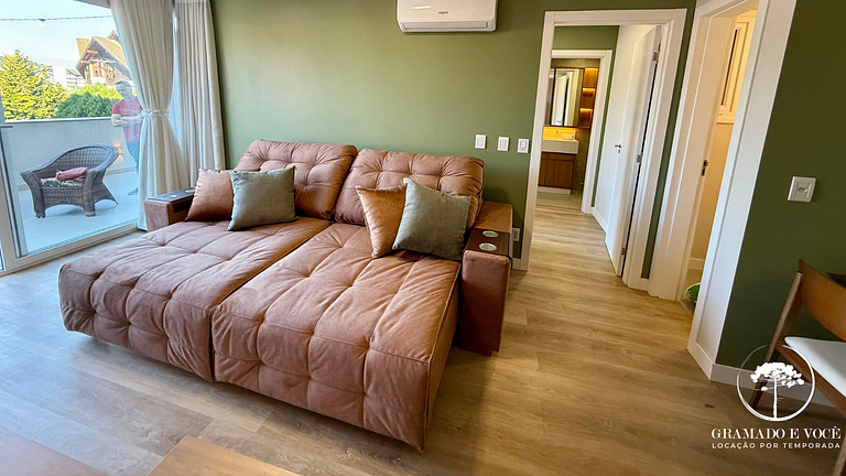 Apartamento moderno próximo parque Criamigos