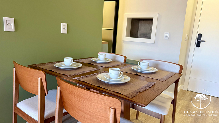 Apt próx. Park Criamigos C/café da manhã 1ºdia