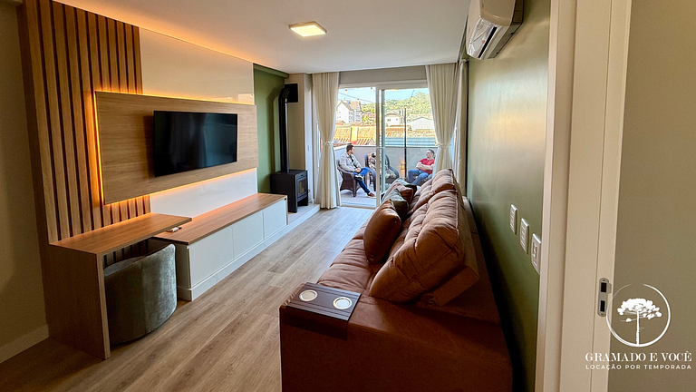 Apartamento moderno próximo parque Criamigos
