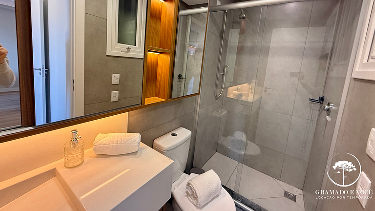 Apartamento moderno próximo parque Criamigos