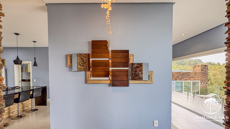 Casa con piscina 3 suites a 15min centro Gramado