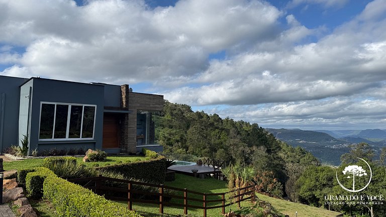 House with pool 3 suites 15min from Gramado center