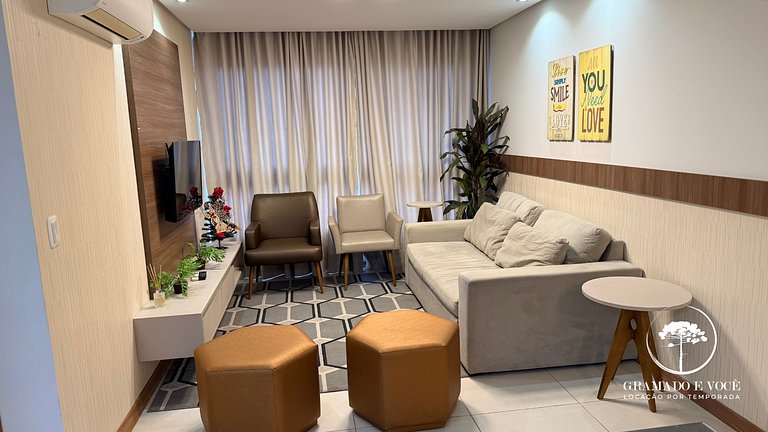 2-bedroom apt city center for groups or families