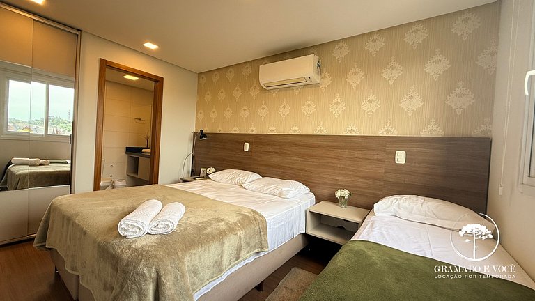 2-bedroom apt city center for groups or families