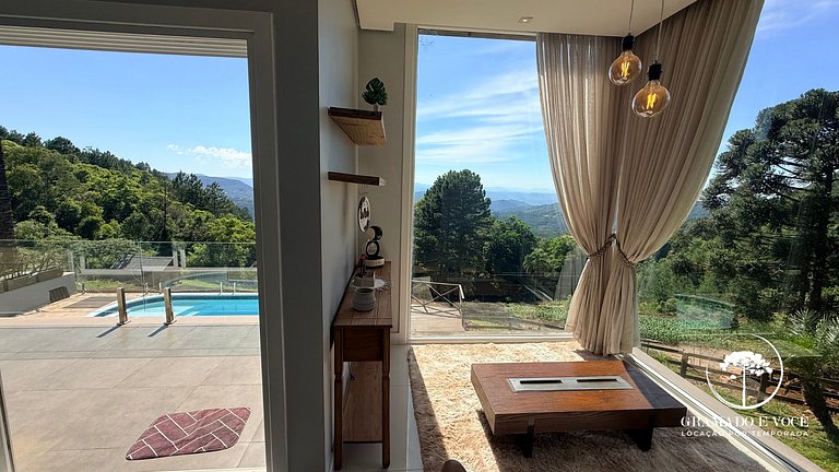 House with pool 3 suites 15min from Gramado center