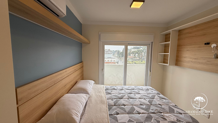 Apt 1 suíte com vista para a Catedral Canela