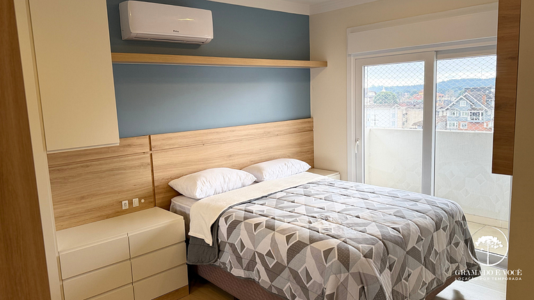 Apt 1 suíte com vista para a Catedral Canela