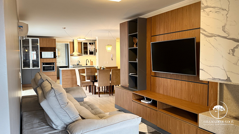 Apt 1 suíte com vista para a Catedral Canela