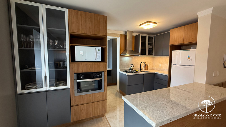 Apt 1 suíte com vista para a Catedral Canela