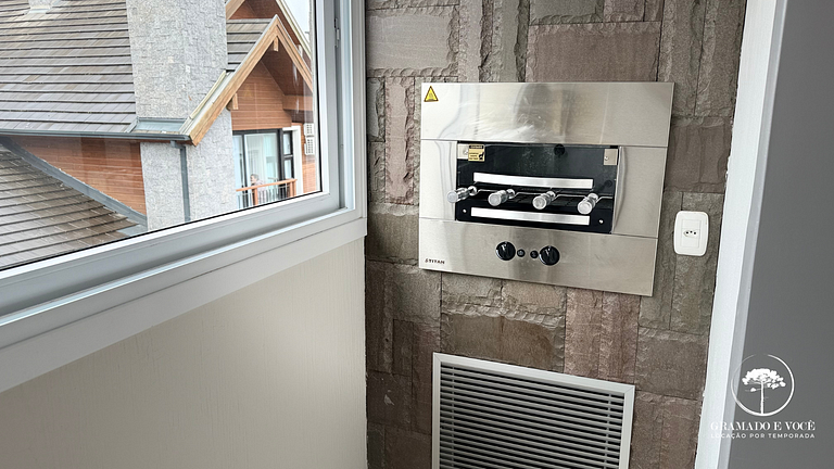 Apt 1 suíte com vista para a Catedral Canela