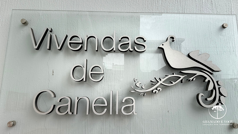 Apt 1 suíte com vista para a Catedral Canela