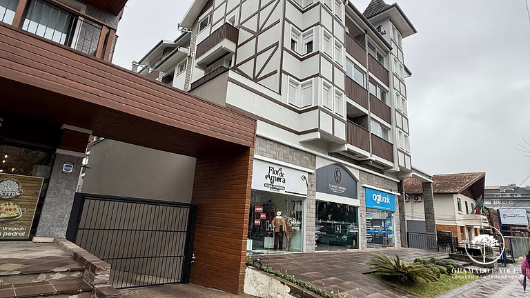 Apt 1 suíte com vista para a Catedral Canela