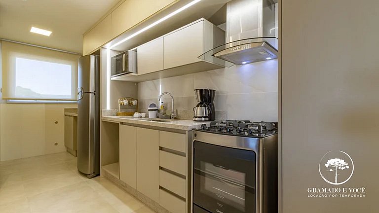 Apt Novo e Moderno ao lado do parque Criamigos!