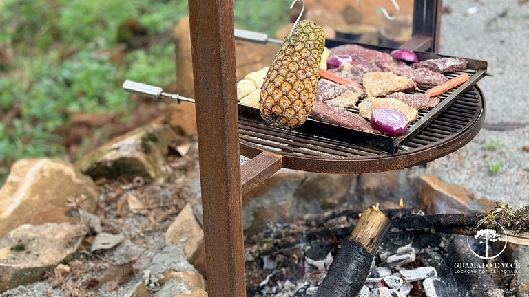 Casa com piscina 3 suítes a 15 min Centro Gramado