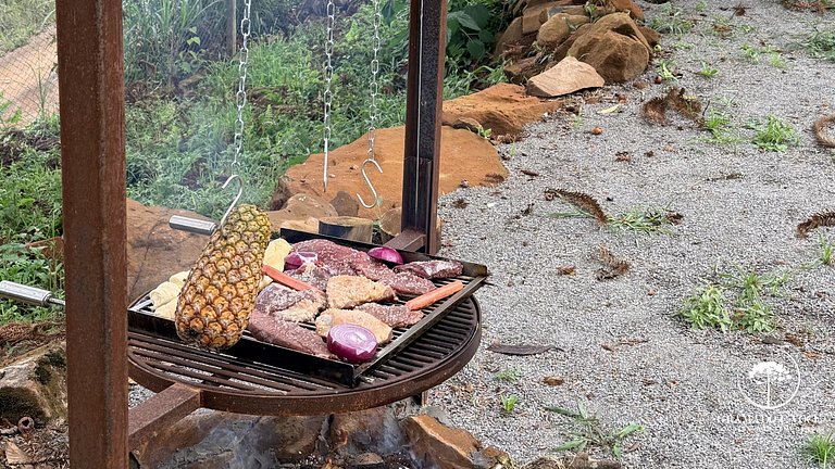 Casa con piscina 3 suites a 15min centro Gramado