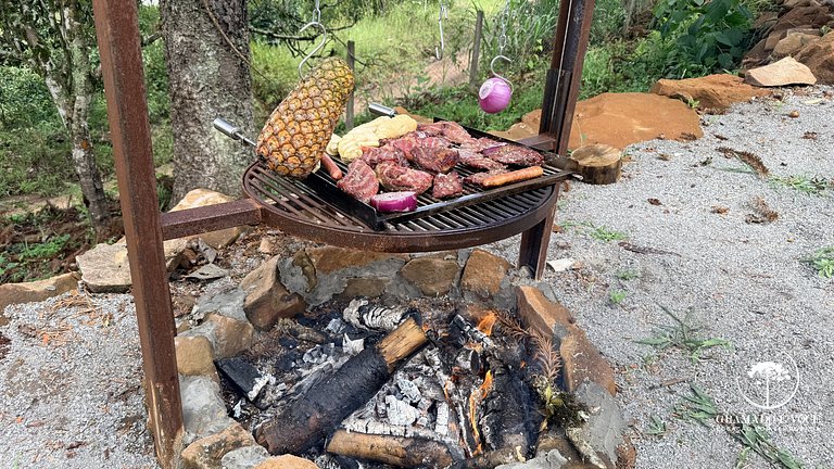 Casa con piscina 3 suites a 15min centro Gramado