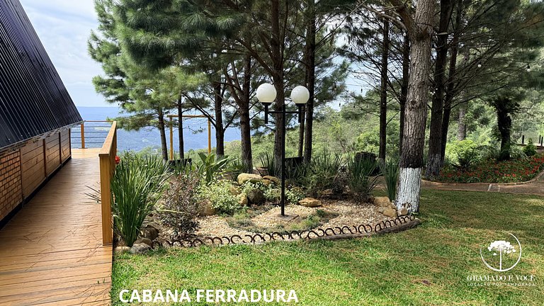 Cabana em Gramado c/ Jacuzzi vista p/ serra