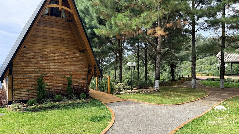 Cabana Romântica Jacuzzi c/ vista em Gramado