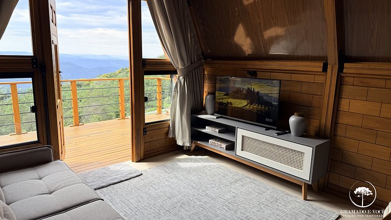 Refúgio em Gramado | cabana c/ hidromassagem