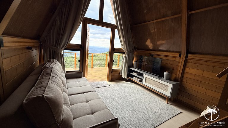 Refúgio Exclusivo em Gramado Jacuzzi e Vista