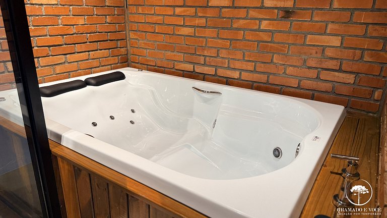 Refúgio em Gramado | cabana c/ hidromassagem