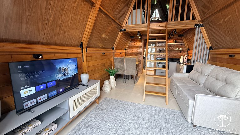 Refúgio Exclusivo em Gramado Jacuzzi e Vista