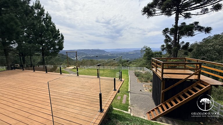 Refúgio Exclusivo em Gramado Jacuzzi e Vista