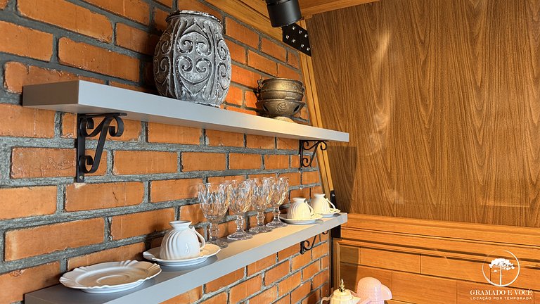 Refúgio em Gramado | cabana c/ hidromassagem