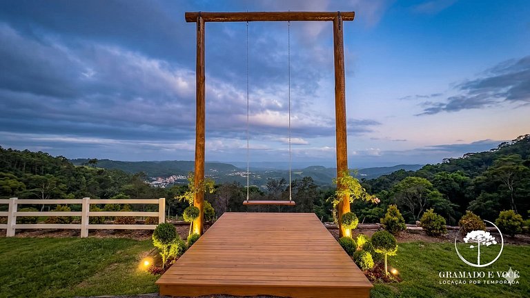 Cabana Romântica Jacuzzi c/ vista em Gramado