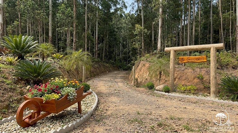 Cabana Romântica Jacuzzi c/ vista em Gramado