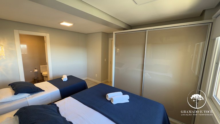 Apt Novo Vista Magnífica, 400mt Rua Coberta