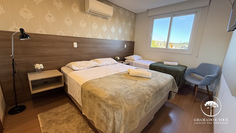 2-bedroom apt city center for groups or families