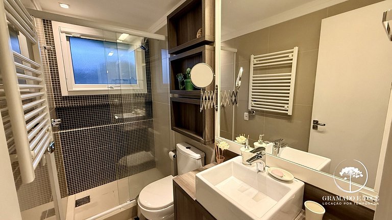 Apt completo centro Canela